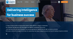 Desktop Screenshot of fcbusinessintelligence.com